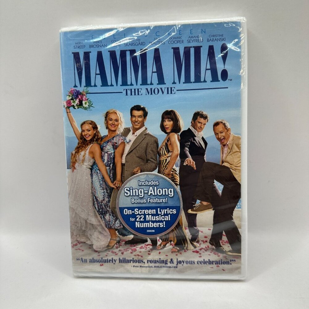 Mamma Mia! the Movie DVD Movie NEW Rated PG-13 Universal NTSC